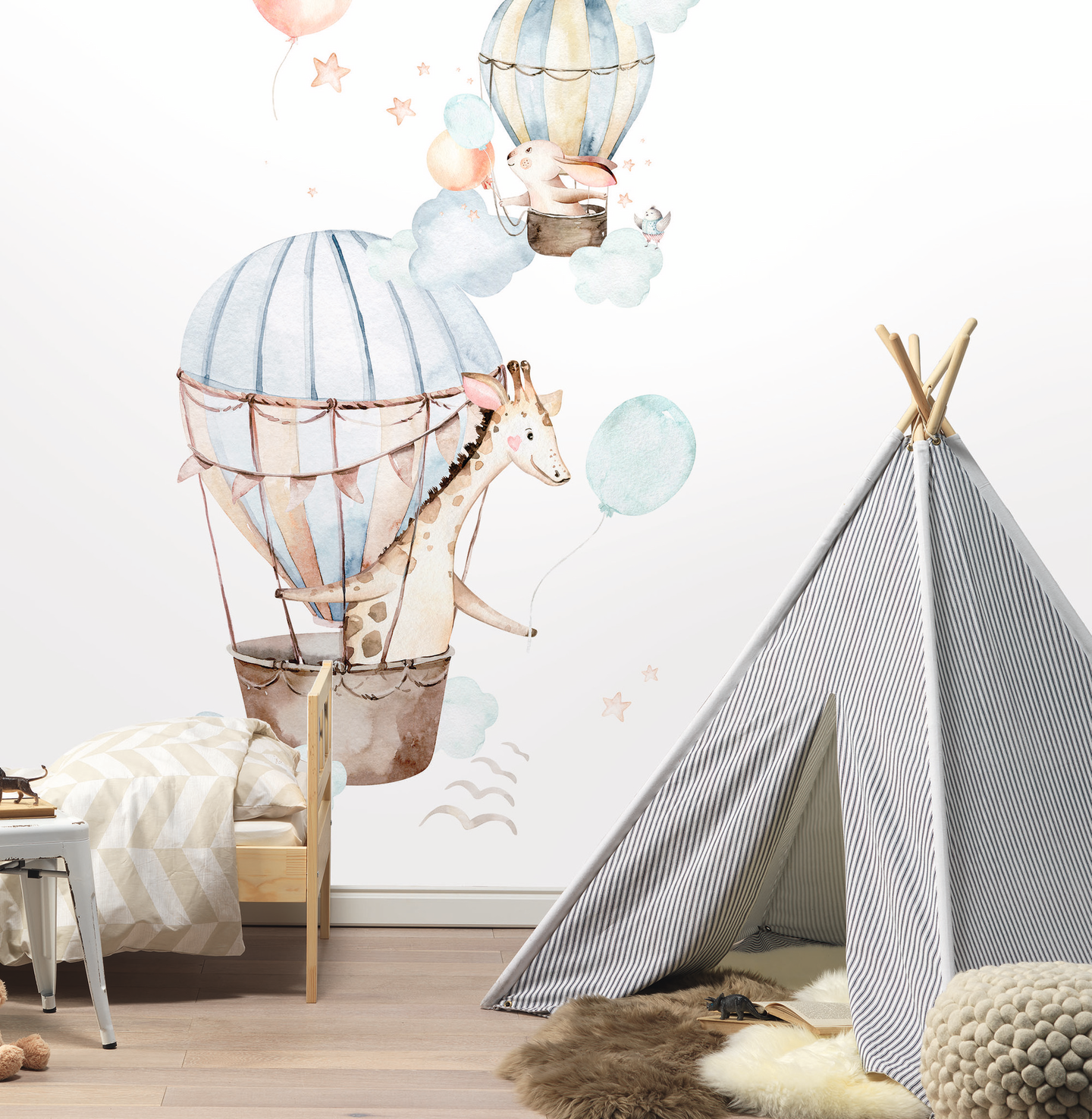 Kuvatapetti Rasch Kids World II 364910 2,80x1,59m kuitu