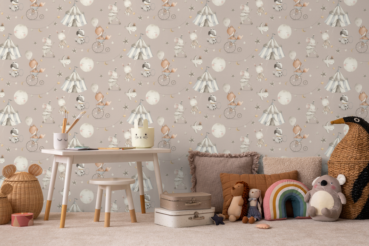 Kuitutapetti Rasch Kids World II 301939 10,05m