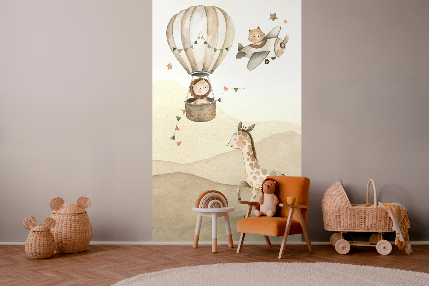 Kuvatapetti Rasch Kids World II 367997 2,80x1,59m kuitu