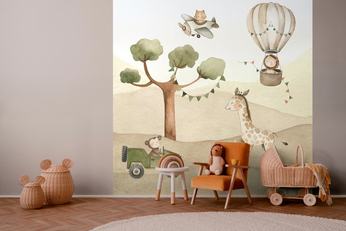 Kuvatapetti Rasch Kids World II 368000 2,80x2,65m kuitu