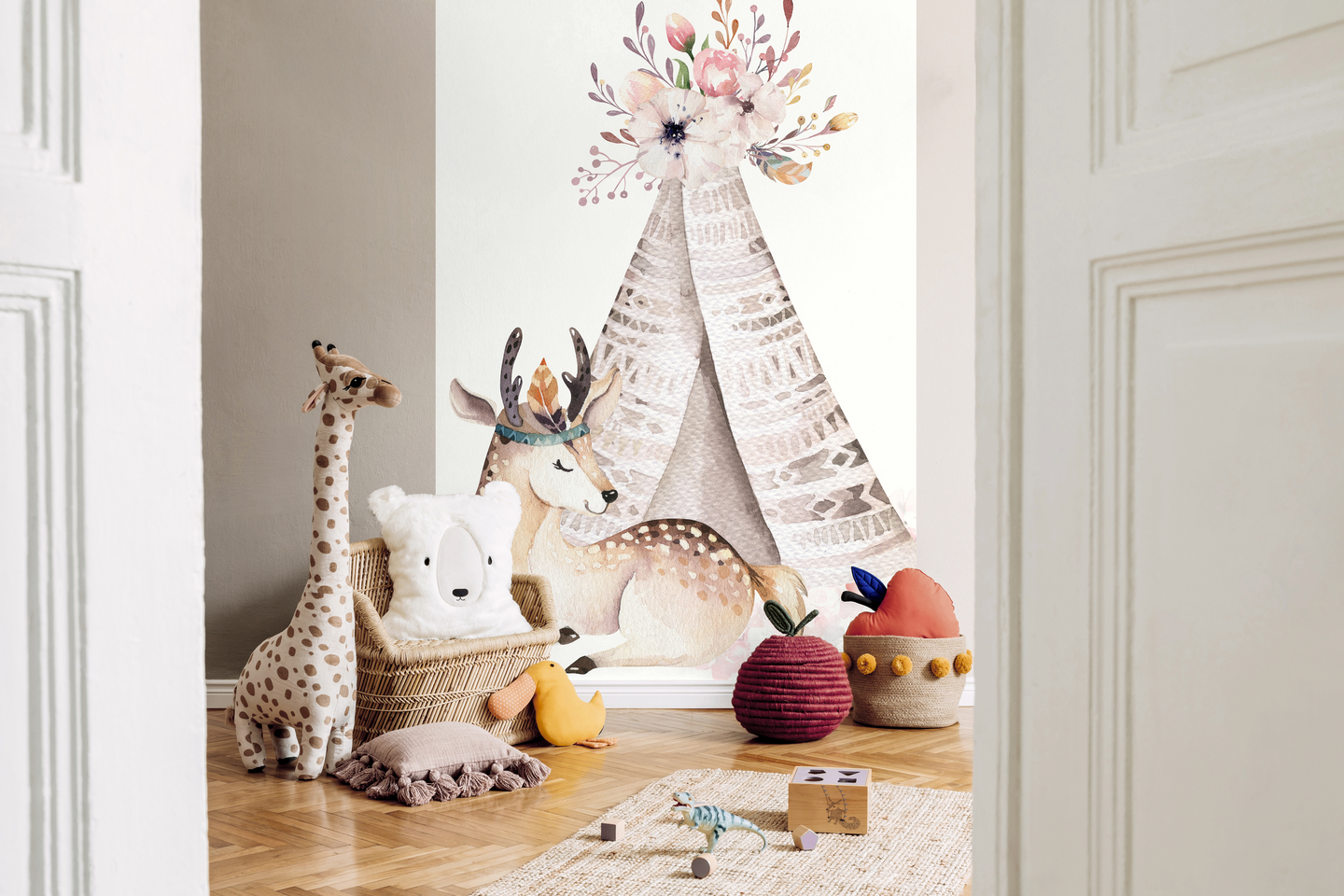 Kuvatapetti Rasch Kids World II 367904 2,80x1,59m kuitu