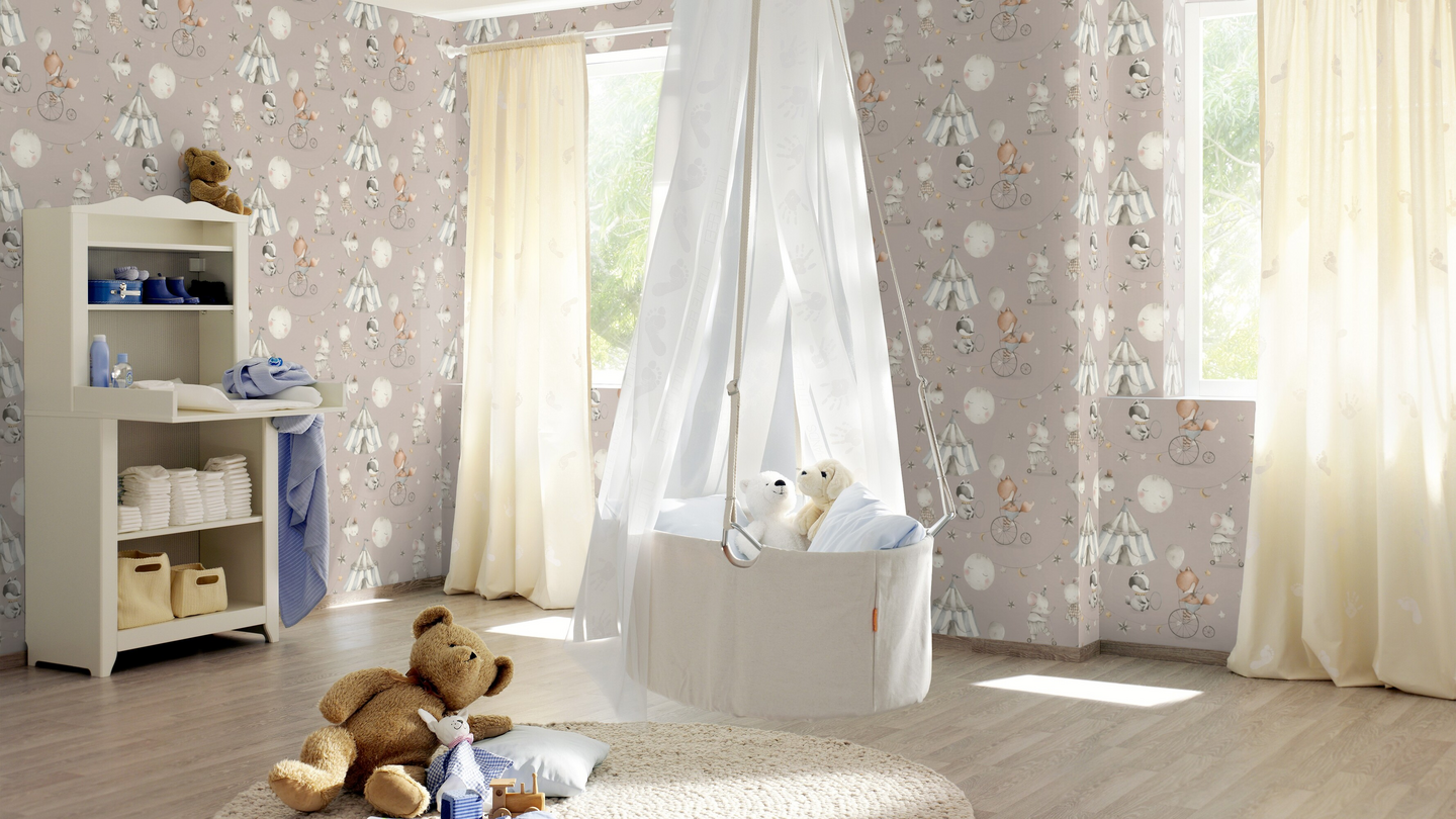 Kuitutapetti Rasch Kids World II 301939 10,05m