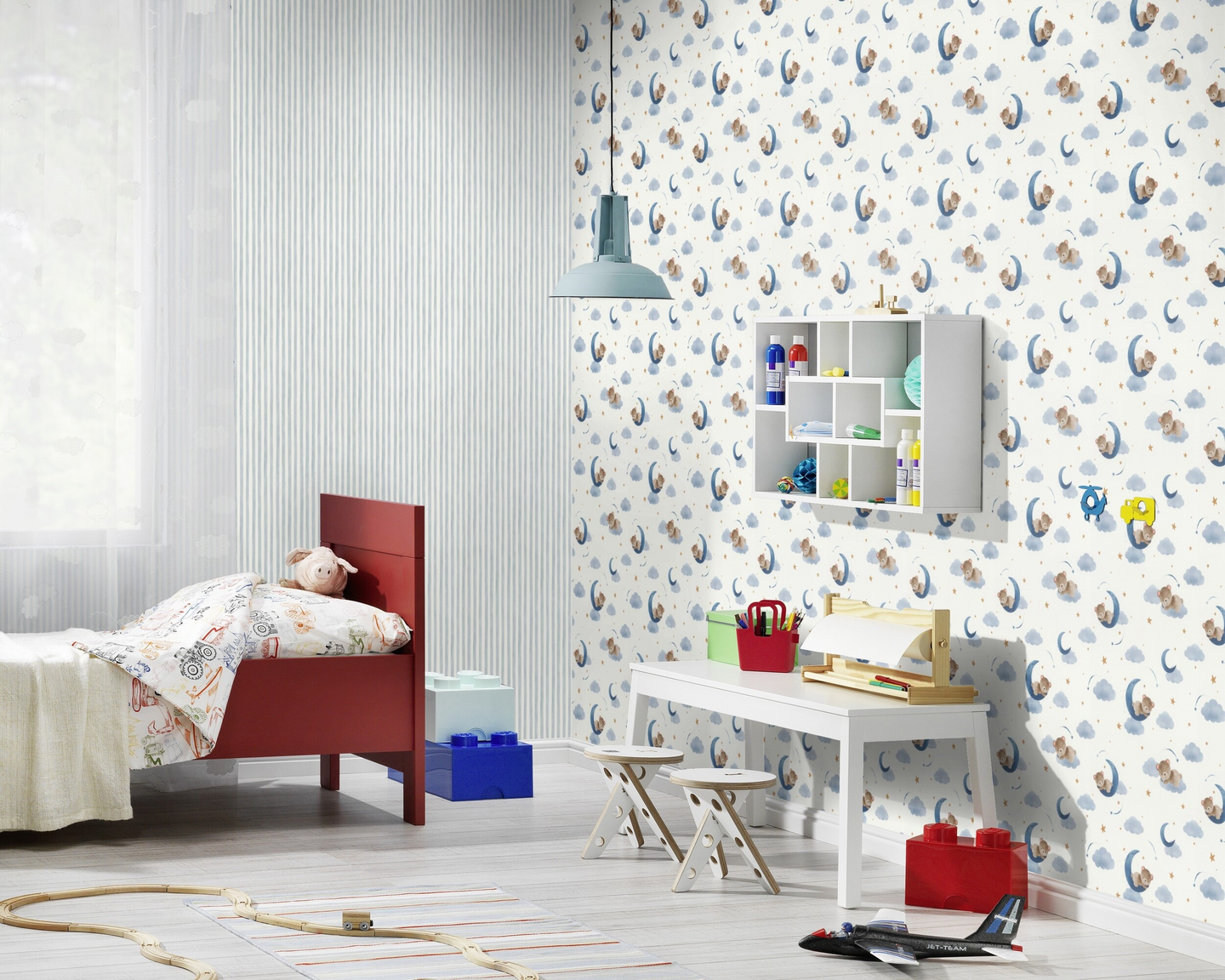 Kuitutapetti Rasch Kids World II 321005 10,05m