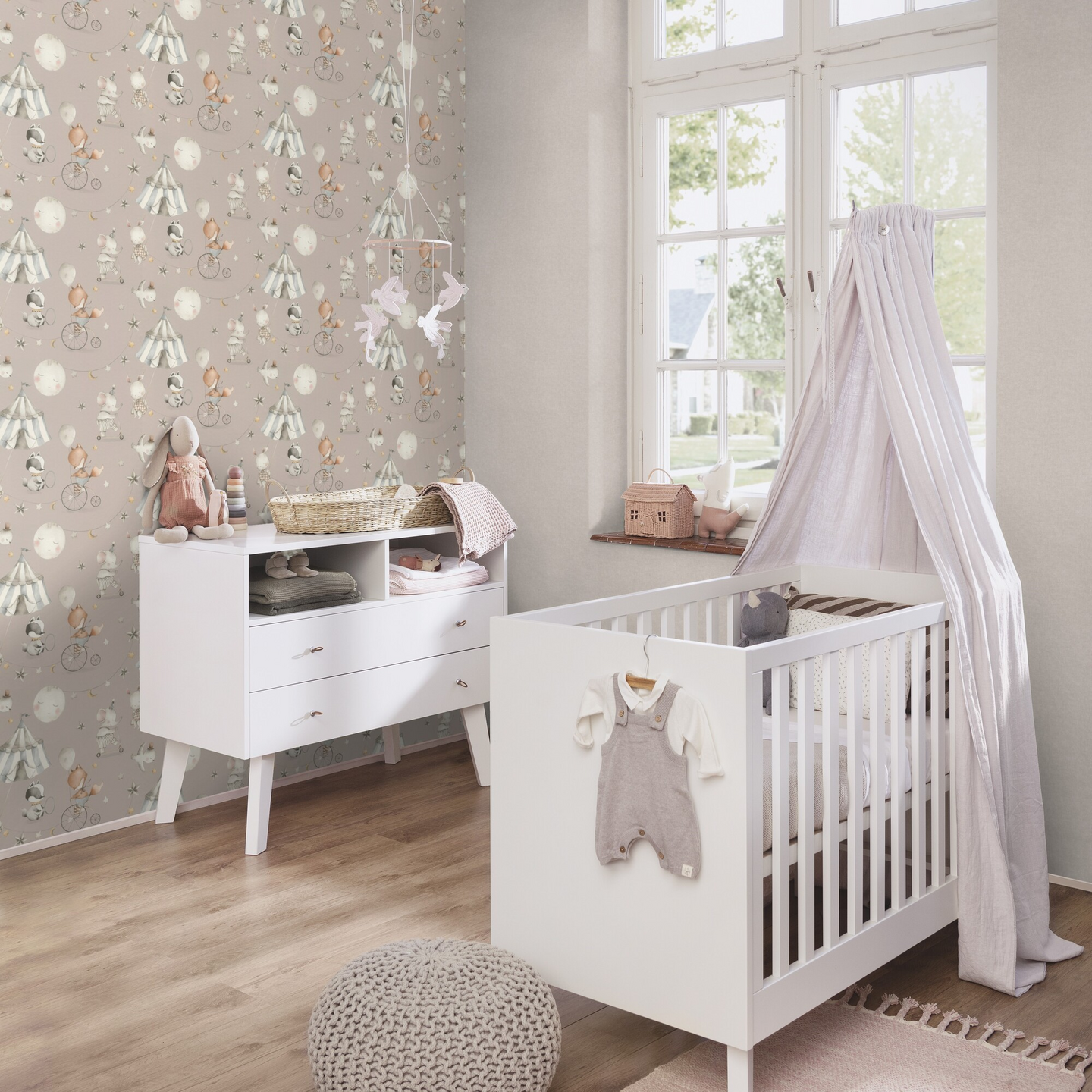 Kuitutapetti Rasch Kids World II 301939 10,05m