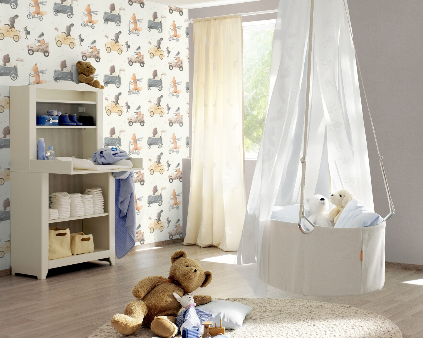 Kuitutapetti Rasch Kids World II 301878 10,05m