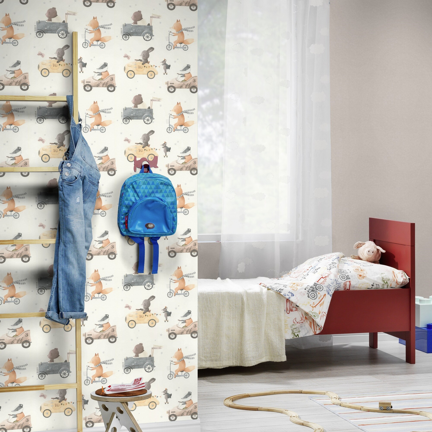 Kuitutapetti Rasch Kids World II 301878 10,05m