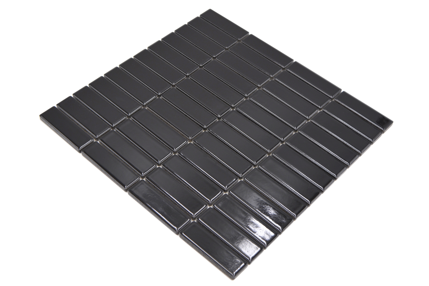 Mosaiikki Cello Luca 2,2X7,3/30X29,1 musta kiiltävä 0,86m²