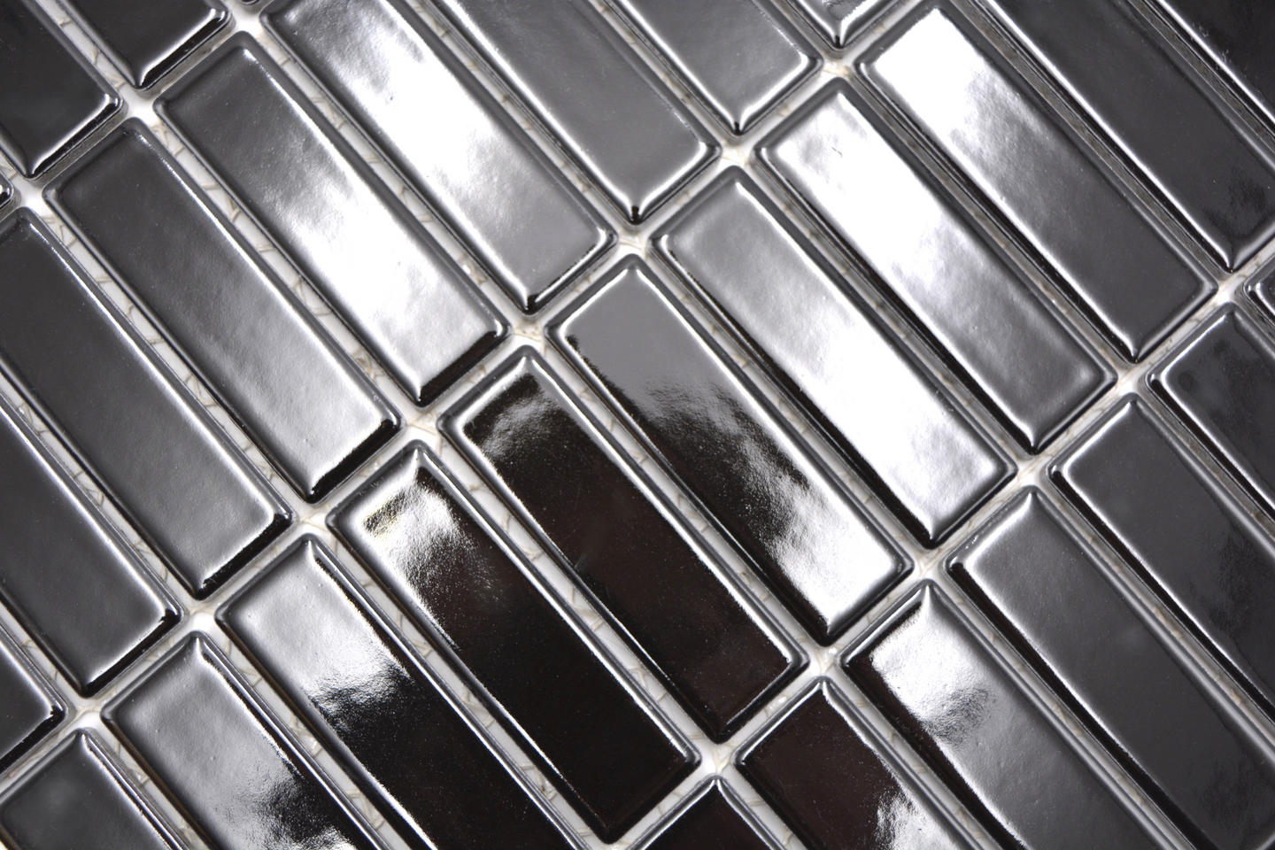 Mosaiikki Cello Luca 2,2X7,3/30X29,1 musta kiiltävä 0,86m²