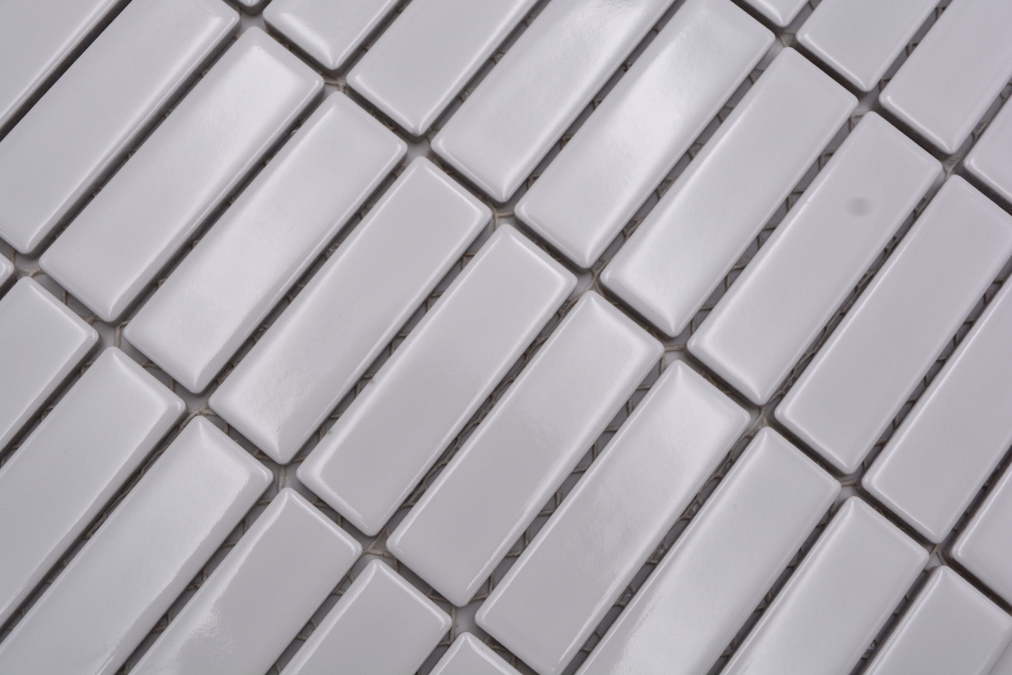 Mosaiikki Cello Luca 2,2X7,3/30X29,1 valkoinen kiiltävä 0,86m²