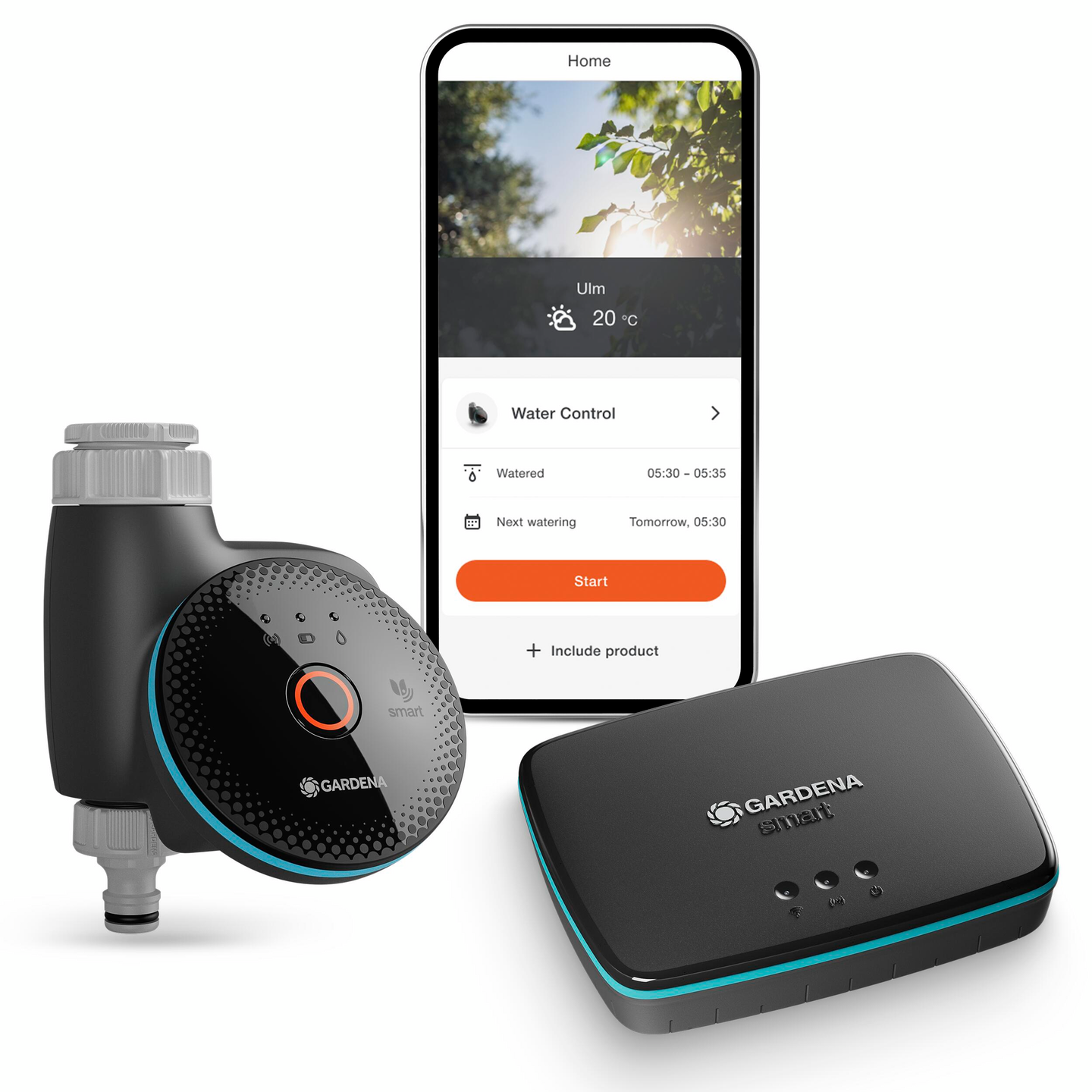 Kastelunohjain GARDENA smart Water Control 19043