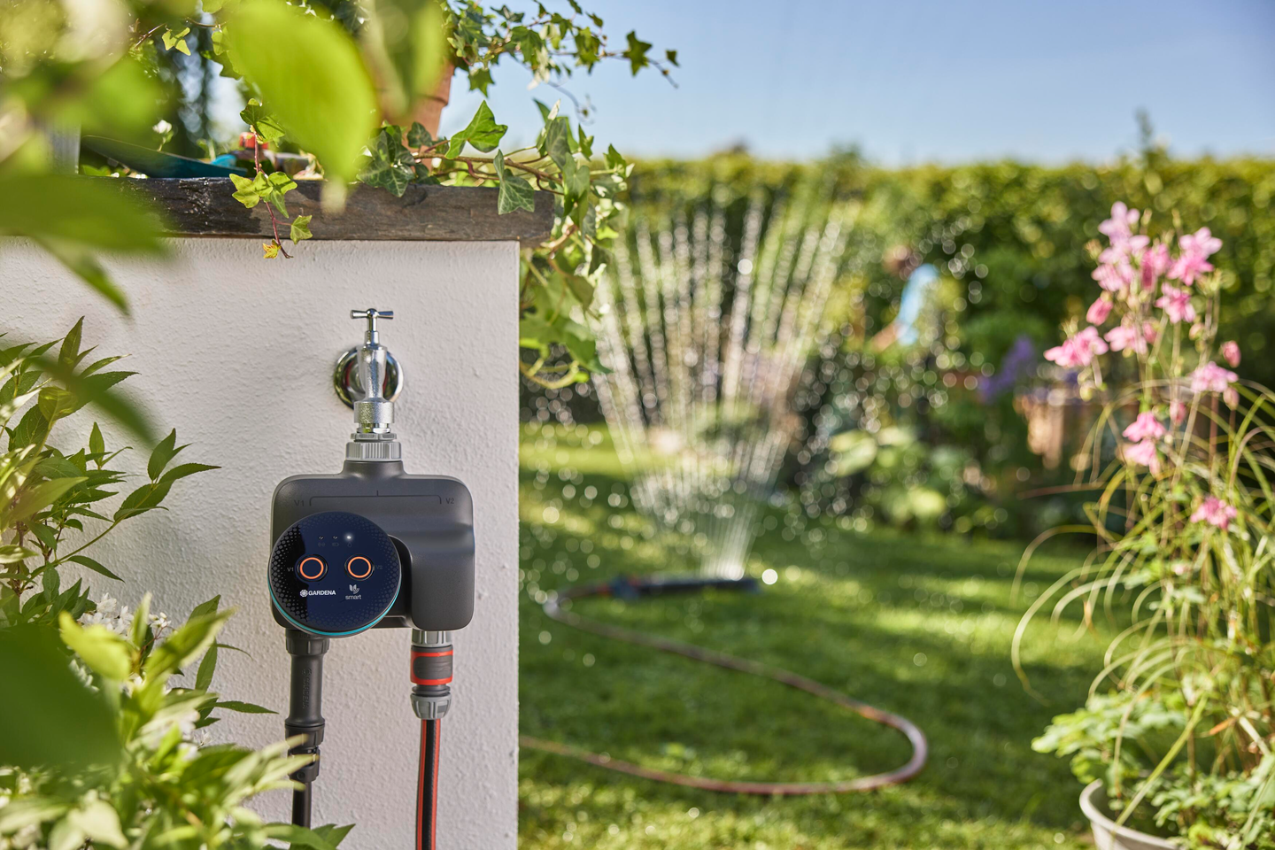 Kastelunohjain GARDENA smart dual Water Control 19044