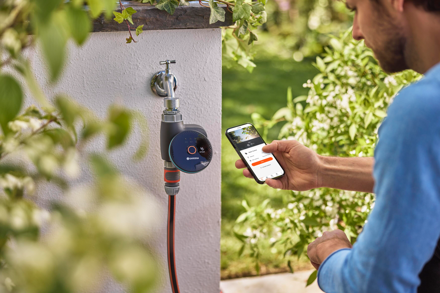 Kastelunohjain GARDENA smart water control 19033