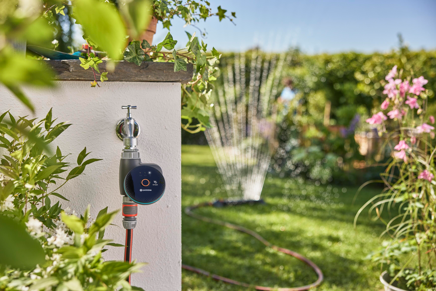 Kastelunohjain GARDENA smart water control 19033