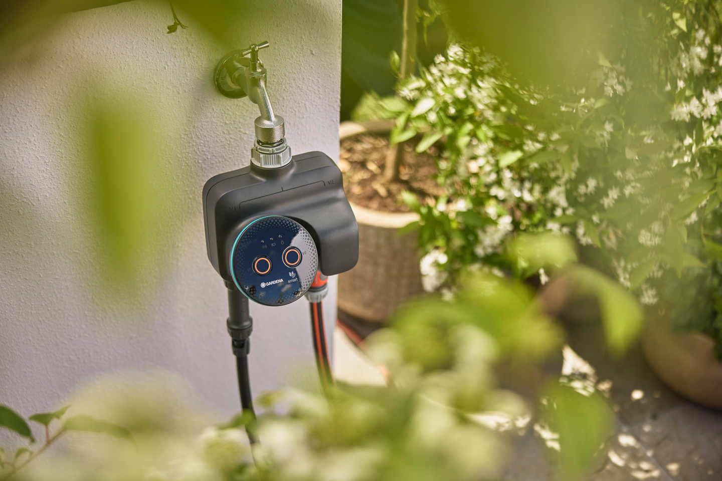 Kastelunohjain GARDENA smart dual Water Control 19044