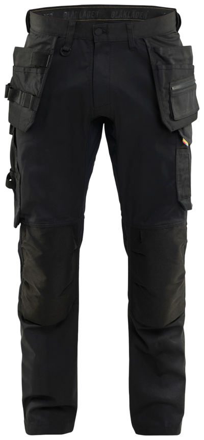 HANTVERKSBYXA BLÅKLÄDER 1750 SVART D92, 1832 MED STRETCH