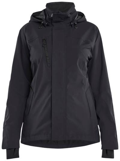 SKALJACKA BLÅKLÄDER STRETCH DAM, SVART/SVART S