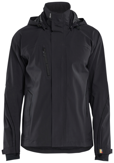 SKALJACKA BLÅKLÄDER STRETCH SVART/SVARTL