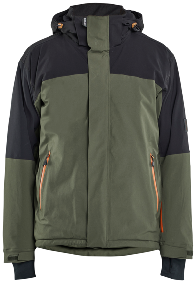 VINTERJACKA BLÅKLÄDER STRETCH, SKOGSGRÖN/ROST L