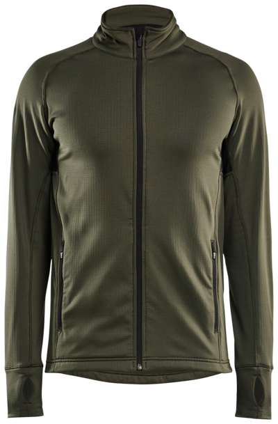 FLEECEJACKA BLÅKLÄDER SKOGSGRÖN M