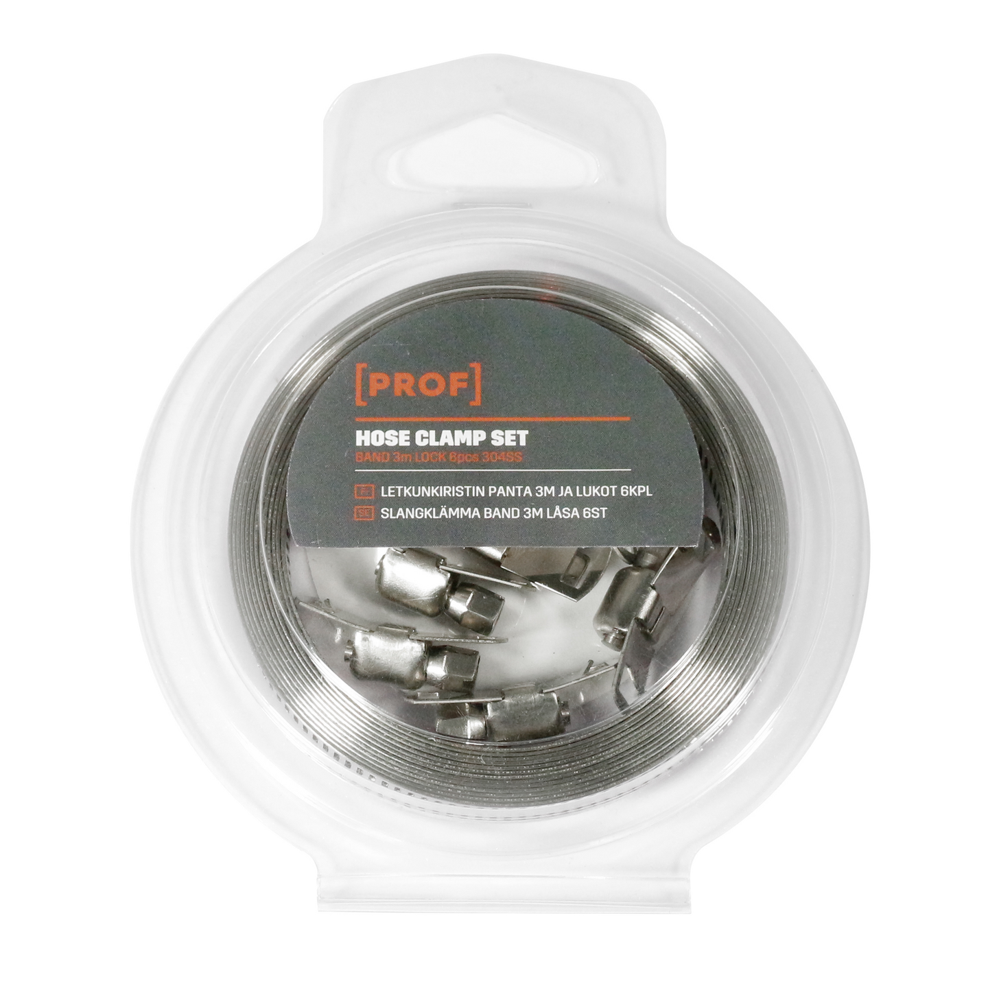 Letkunkiristin Prof panta 3m ja lukot 6kpl RST