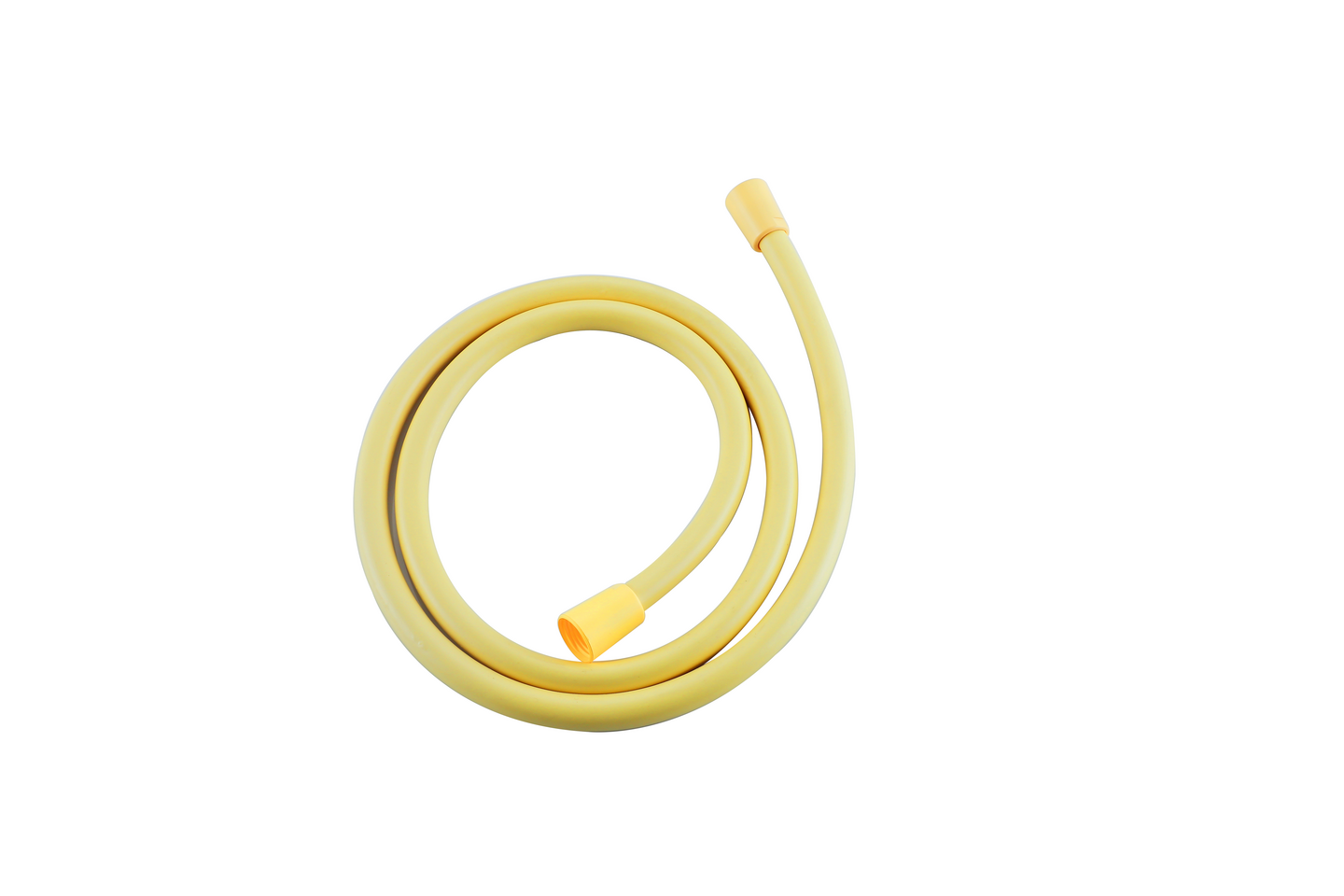 Käsisuihku ja suihkuletku pastellinkeltainen 1,5m letku