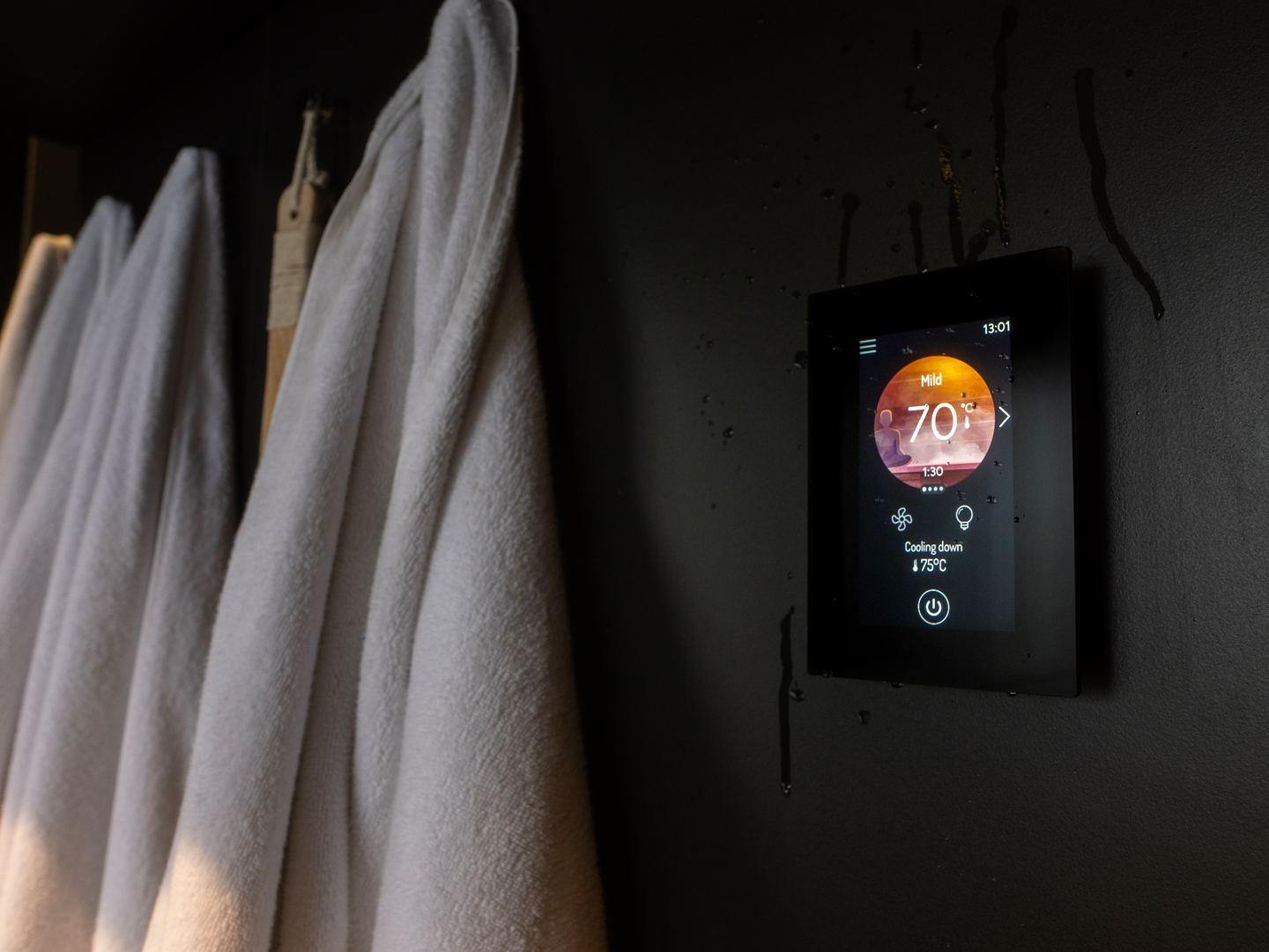 Ohjauskeskus Harvia Fenix FX110 WiFi Core IPX5 11kW ovianturilla