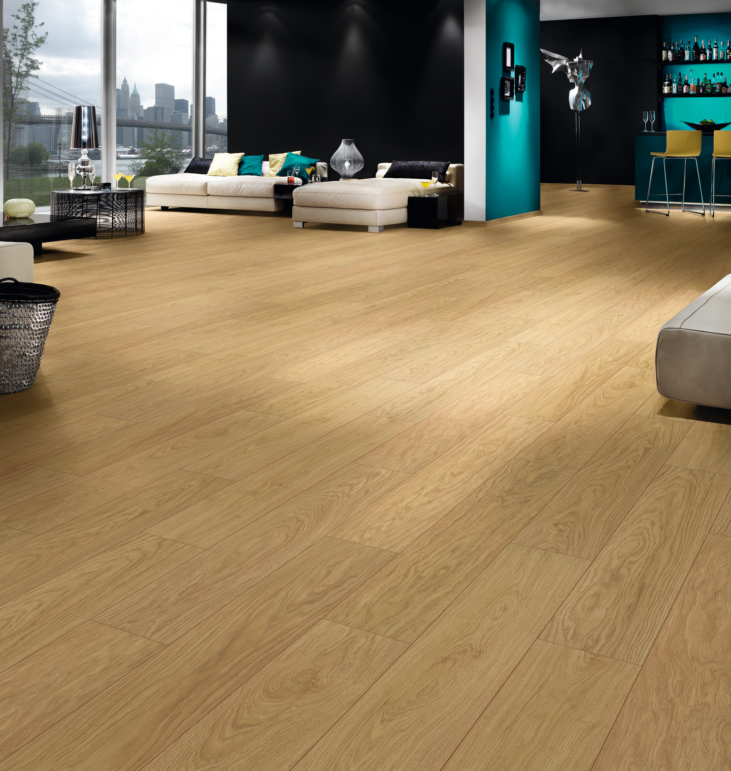 Laminaatti Premium 8/32 V4 AC4 K629 Gold Fiordaliso Oak 2,26m²