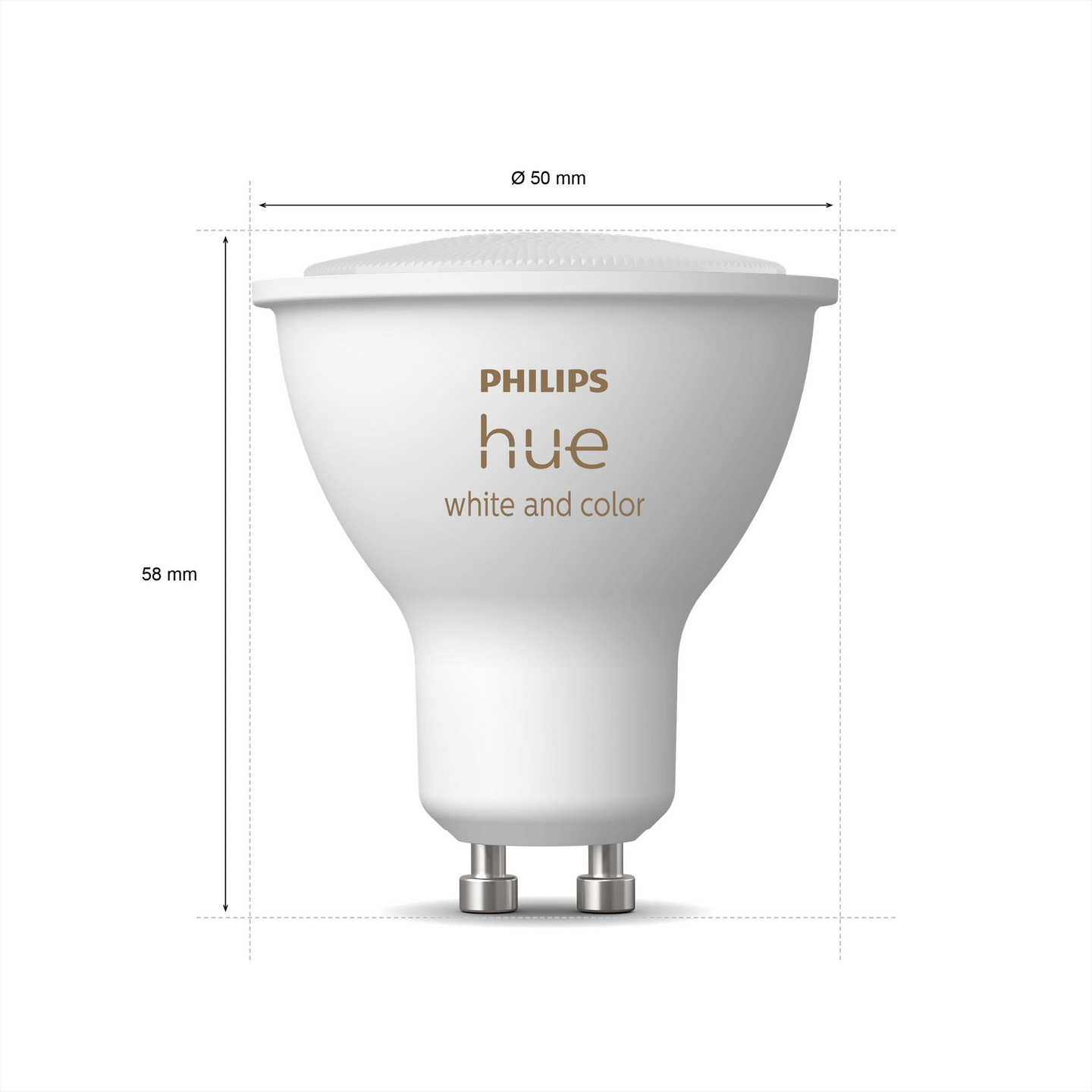 Aloituspakkaus PHILIPS HUE White and Color Ambiance 400lm 5W 2000-6500K GU10