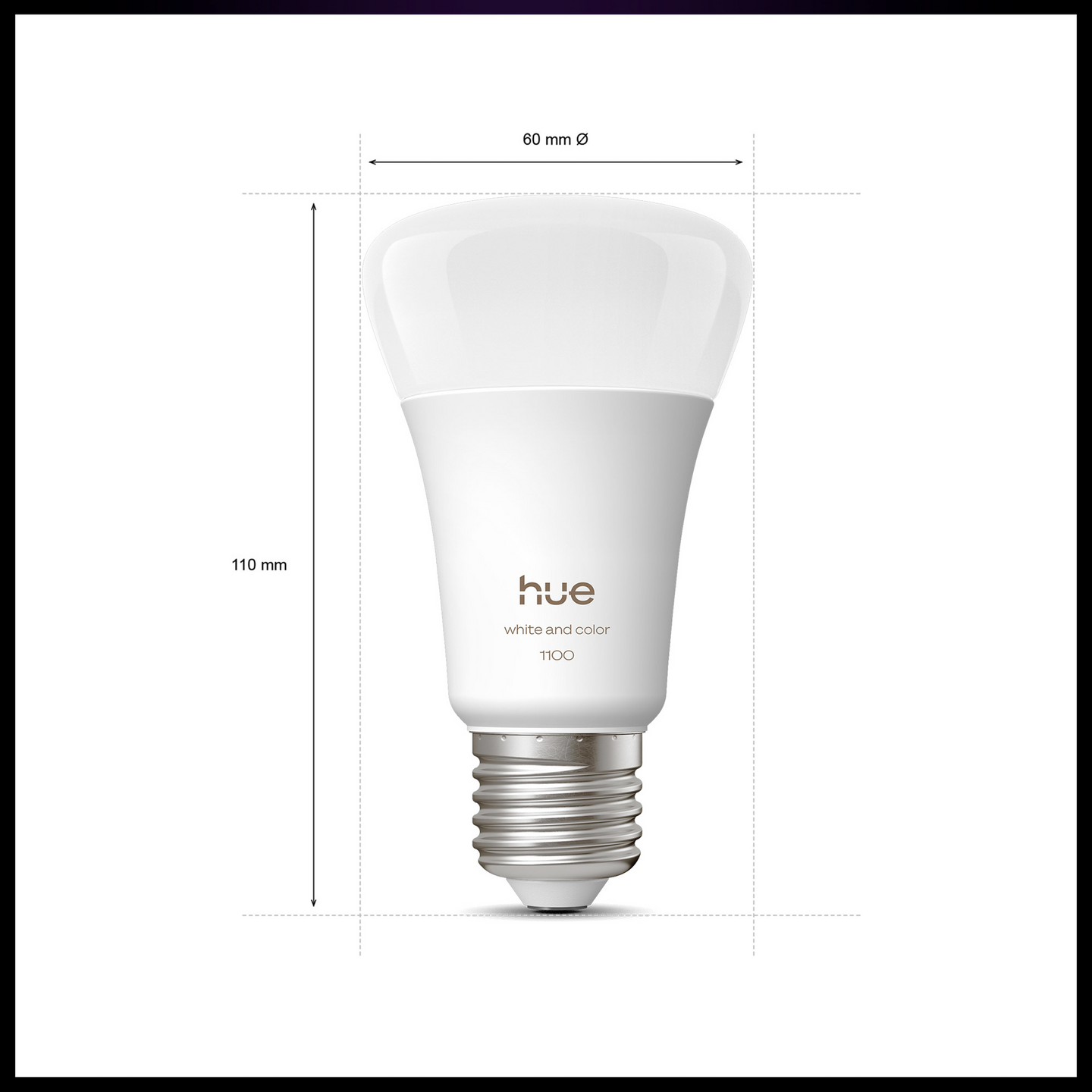 Aloituspakkaus PHILIPS HUE White and Color Ambiance 1100lm 5W 1000-20000K E27