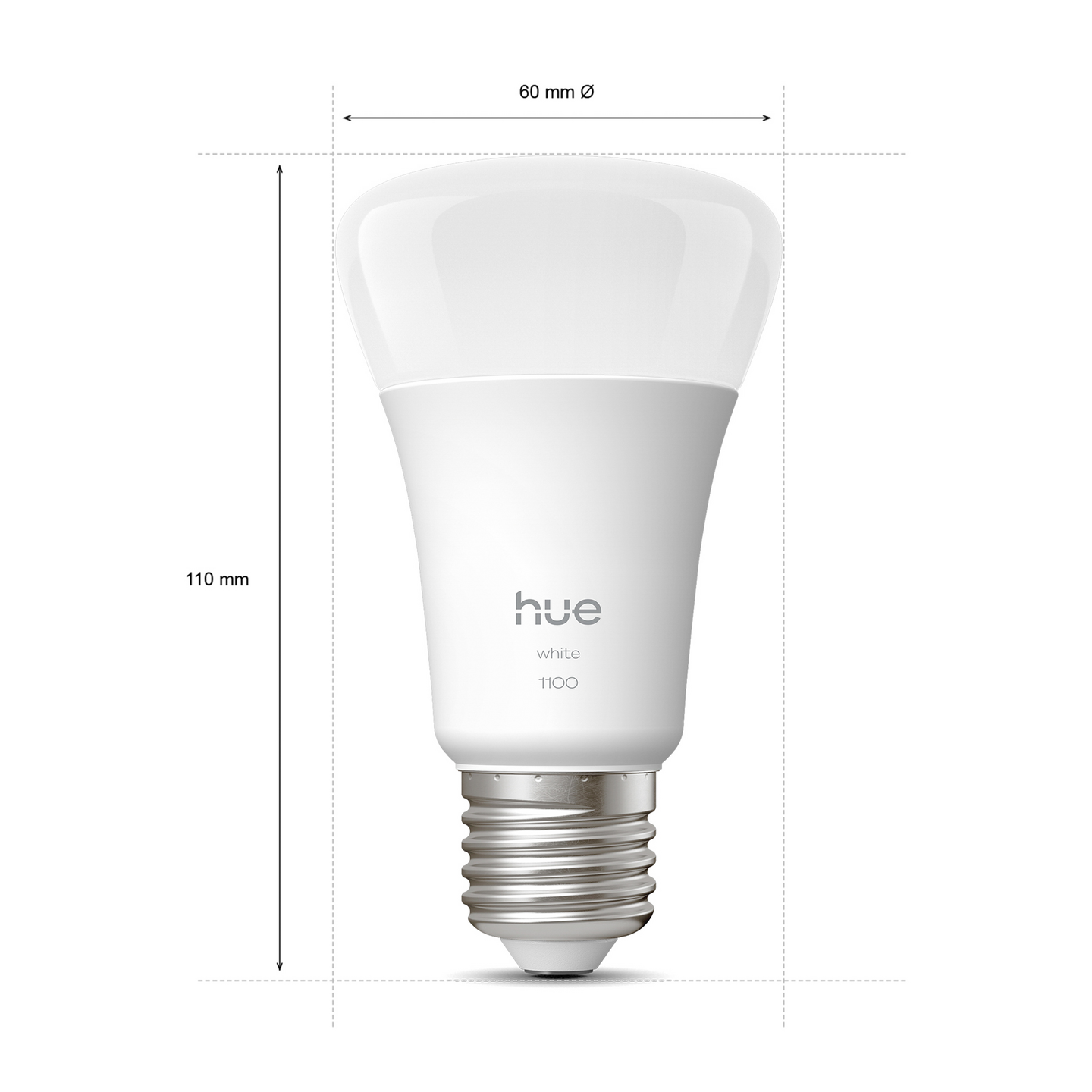 Led-lamppu PHILIPS HUE White 1000lm 9.5W 2700K A60 E27