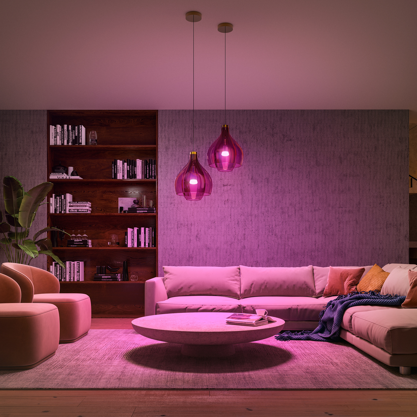 Aloituspakkaus PHILIPS HUE White and Color Ambiance 1100lm 5W 1000-20000K E27