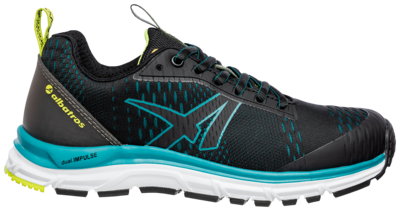 YRKESSKO 654940 ALBATROS SVART/BLÅ 36