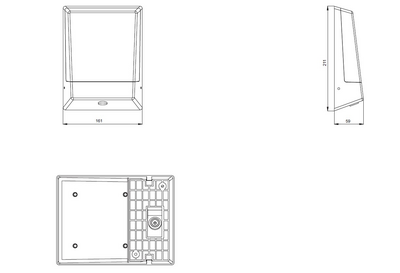 Numerovalaisin TRIO Kasai led 9W 850lm antrasiitti