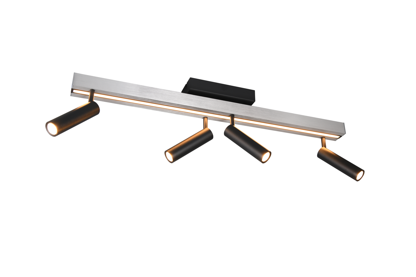 Spottivalaisin TRIO Zeno 4xled 5,5W 650lm + led 12W 1500LM 4-os harj alumiini