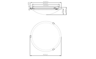 Kattovalaisin TRIO Adrian 2xE27 valkoinen