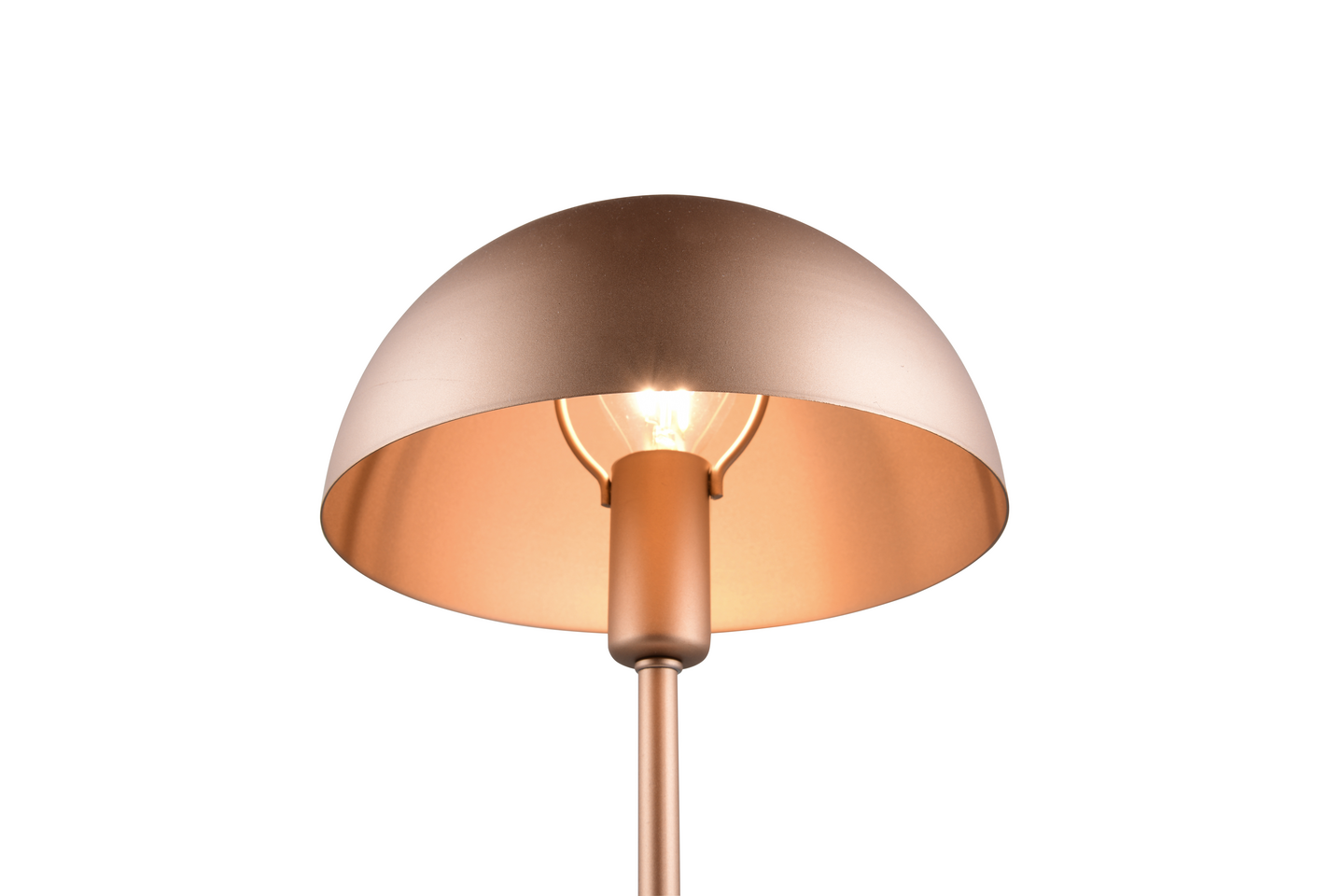 Pöytävalaisin TRIO Nola E14 30cm kahvi