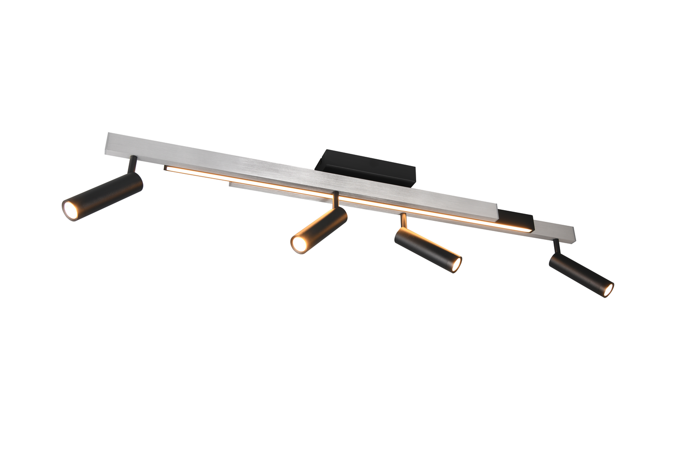 Spottivalaisin TRIO Zeno 4xled 5,5W 650lm + led 12W 1500LM 4-os harj alumiini