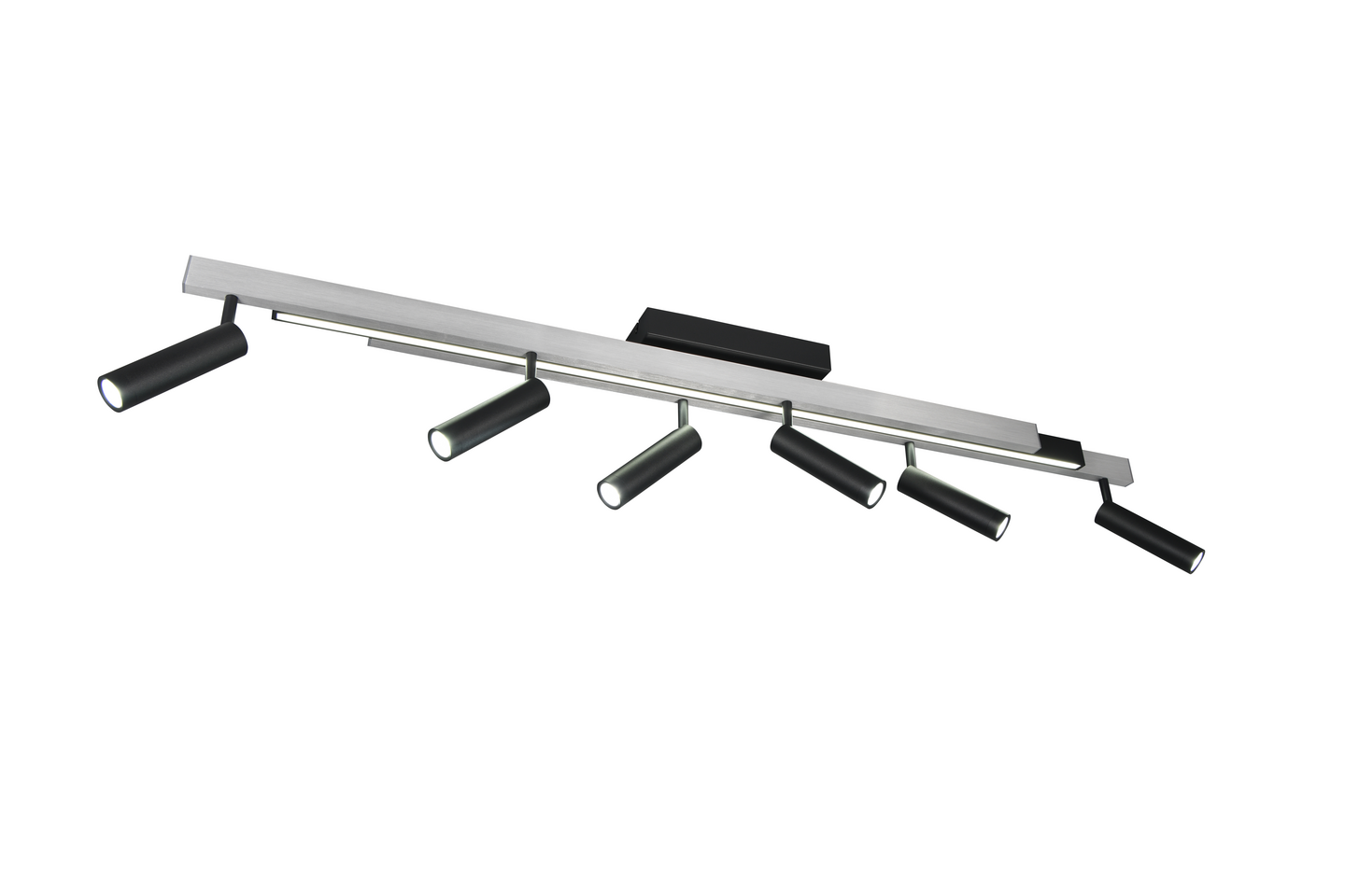 Spottivalaisin TRIO Zeno 6xled 5,5W 650lm + led 18W 220LM 6-os harjattu alumiini