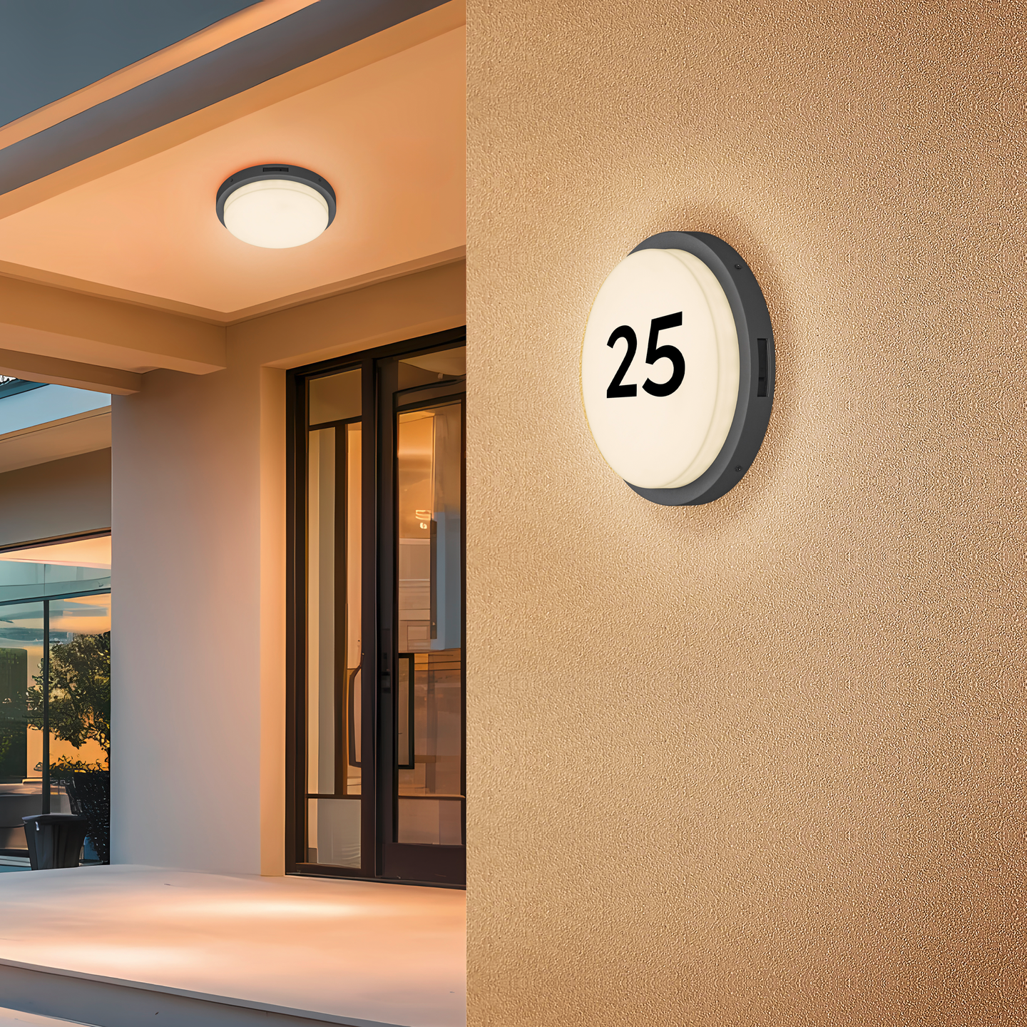 Ulkokattovalaisin TRIO Bermejo led 14W 1450lm 30cm antrasiitti