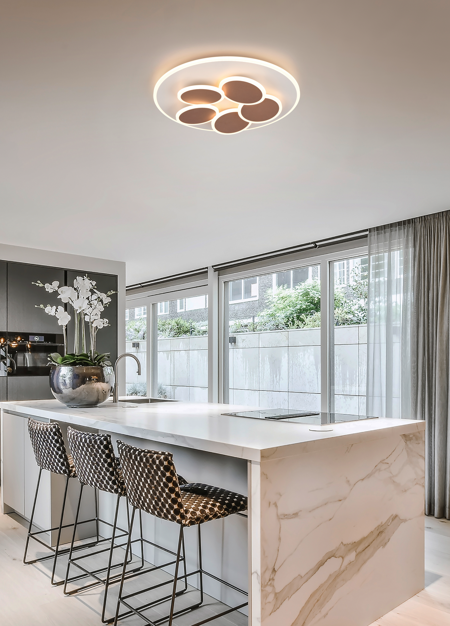 Kattovalaisin TRIO Mandala led 35W 4200lm harmaa