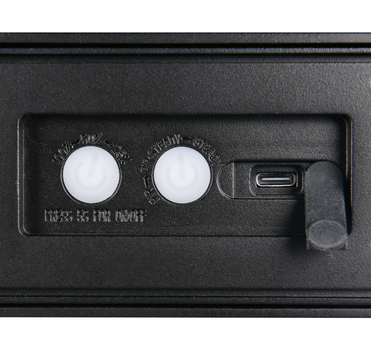 Aurinkokennovalaisin TRIO Silves Hybrid led 6W 700lm musta ladattava