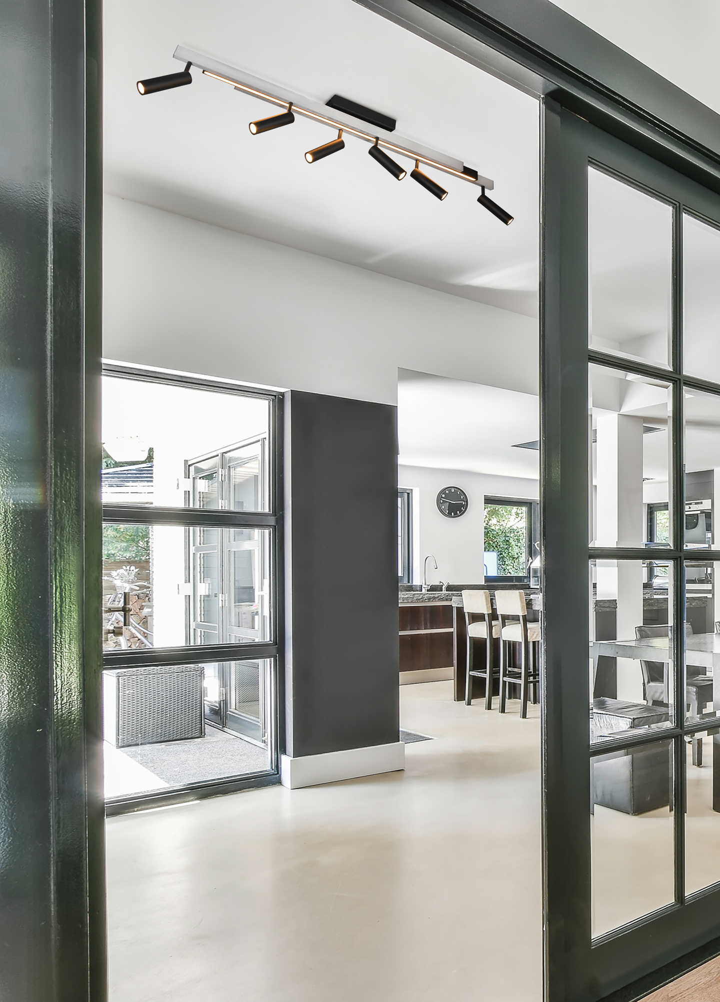 Spottivalaisin TRIO Zeno 6xled 5,5W 650lm + led 18W 220LM 6-os harjattu alumiini