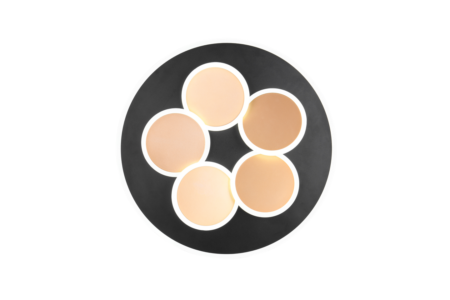 Kattovalaisin TRIO Mandala led 35W 4200lm mattamusta