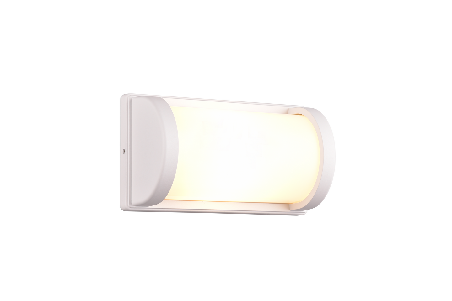 Ulkoseinävalaisin TRIO Puelo E27 mattavalkoinen