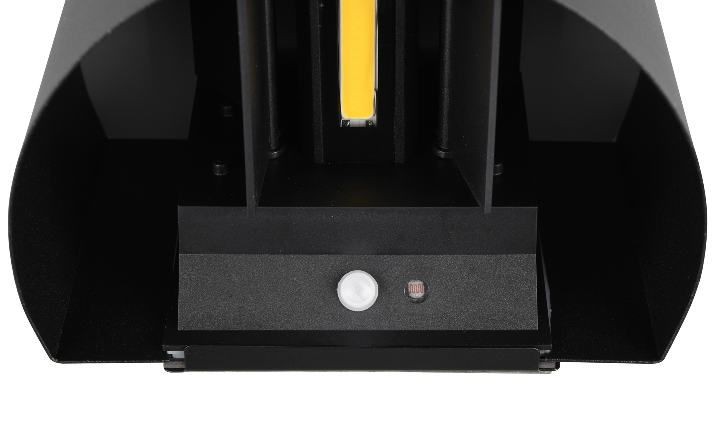 Tunnistinvalaisin TRIO Talent 2xled 0,5W 50lm musta pyöreä ladattava