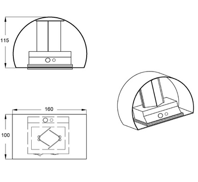 Tunnistinvalaisin TRIO Talent 2xled 0,5W 50lm valkoinen pyöreä ladattava