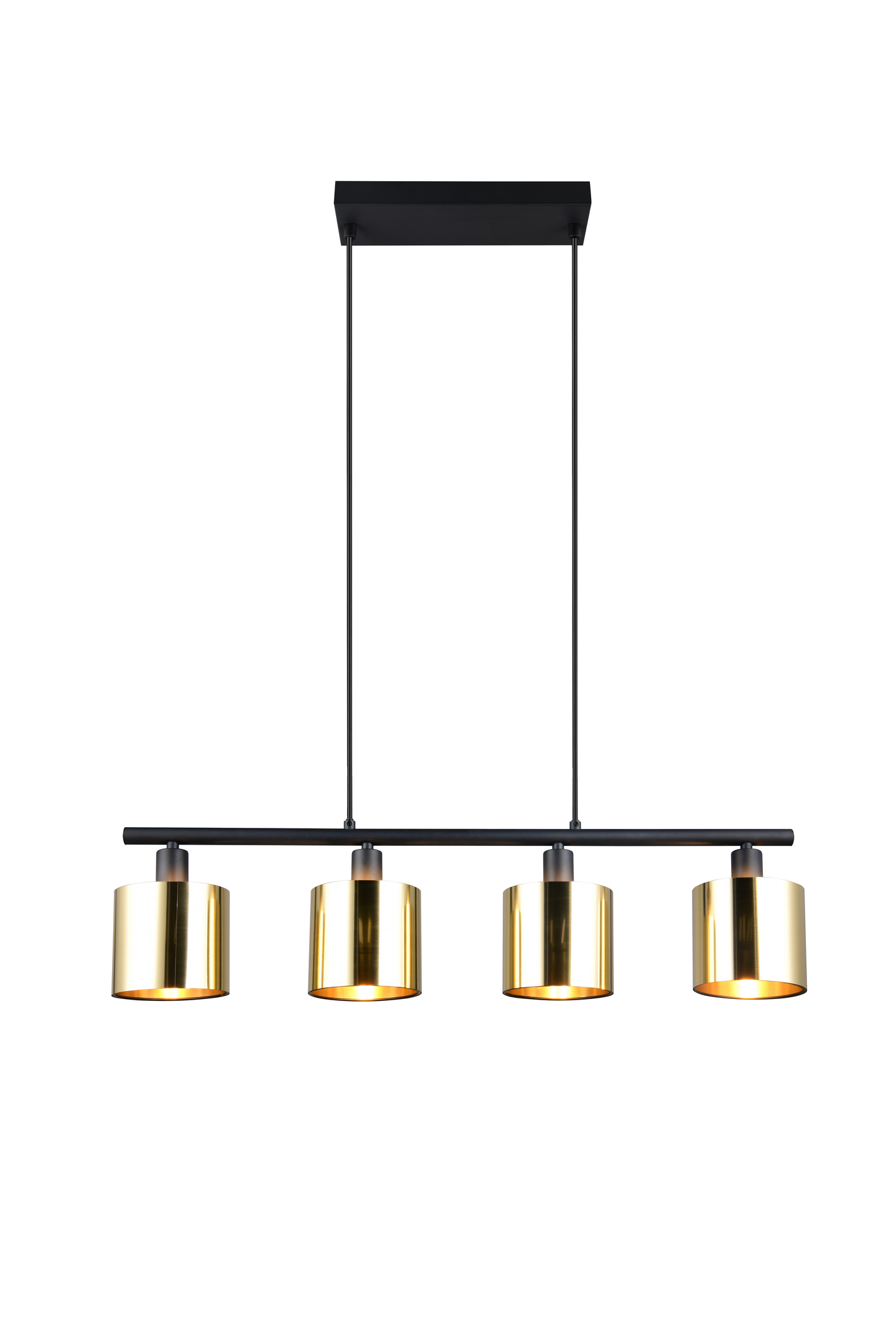 Riippuvalaisin TRIO Jason E14 4-os musta/kulta