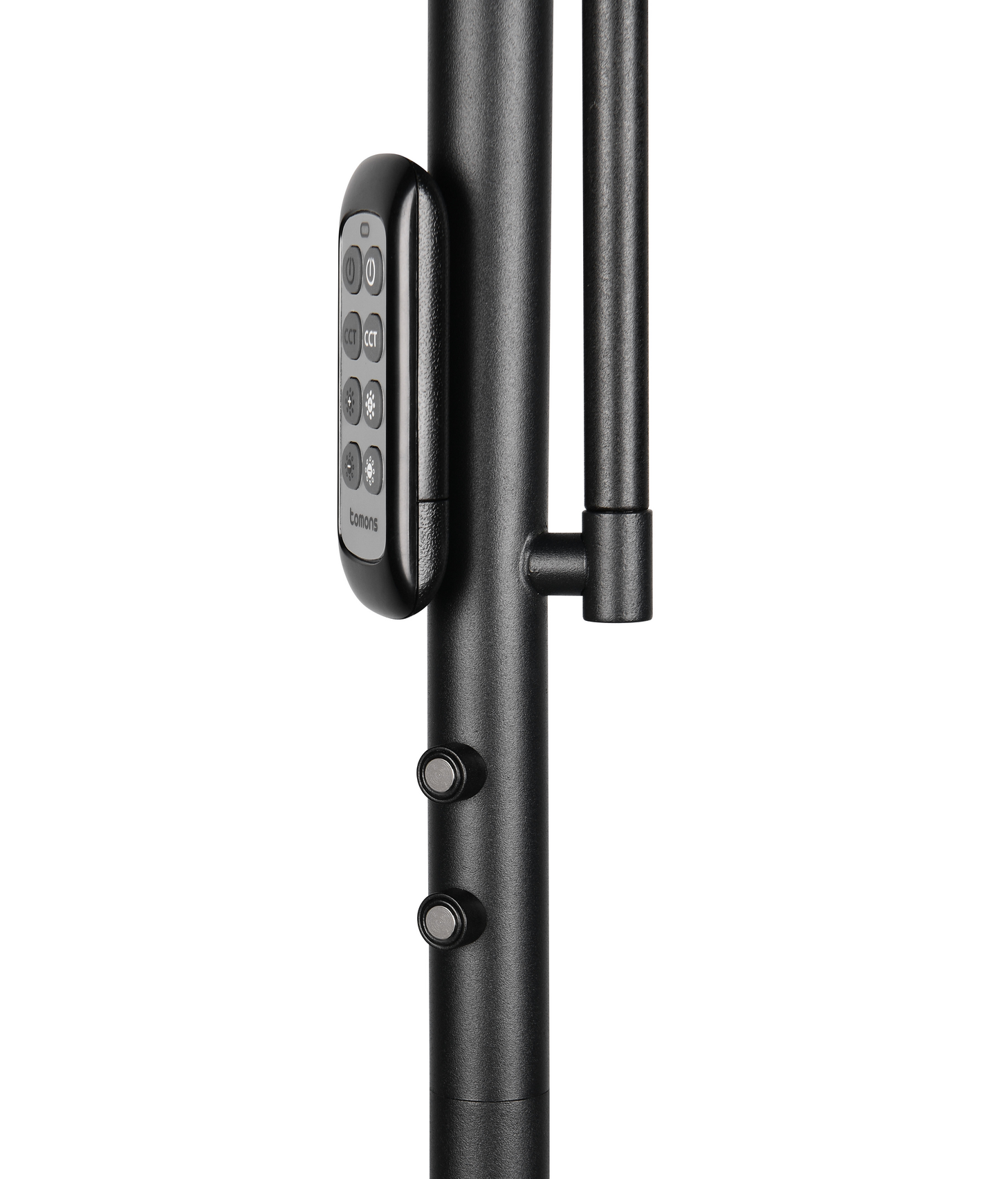 Lattiavalaisin TRIO Palermo led 5W 500lm mattamusta lukuvalolla