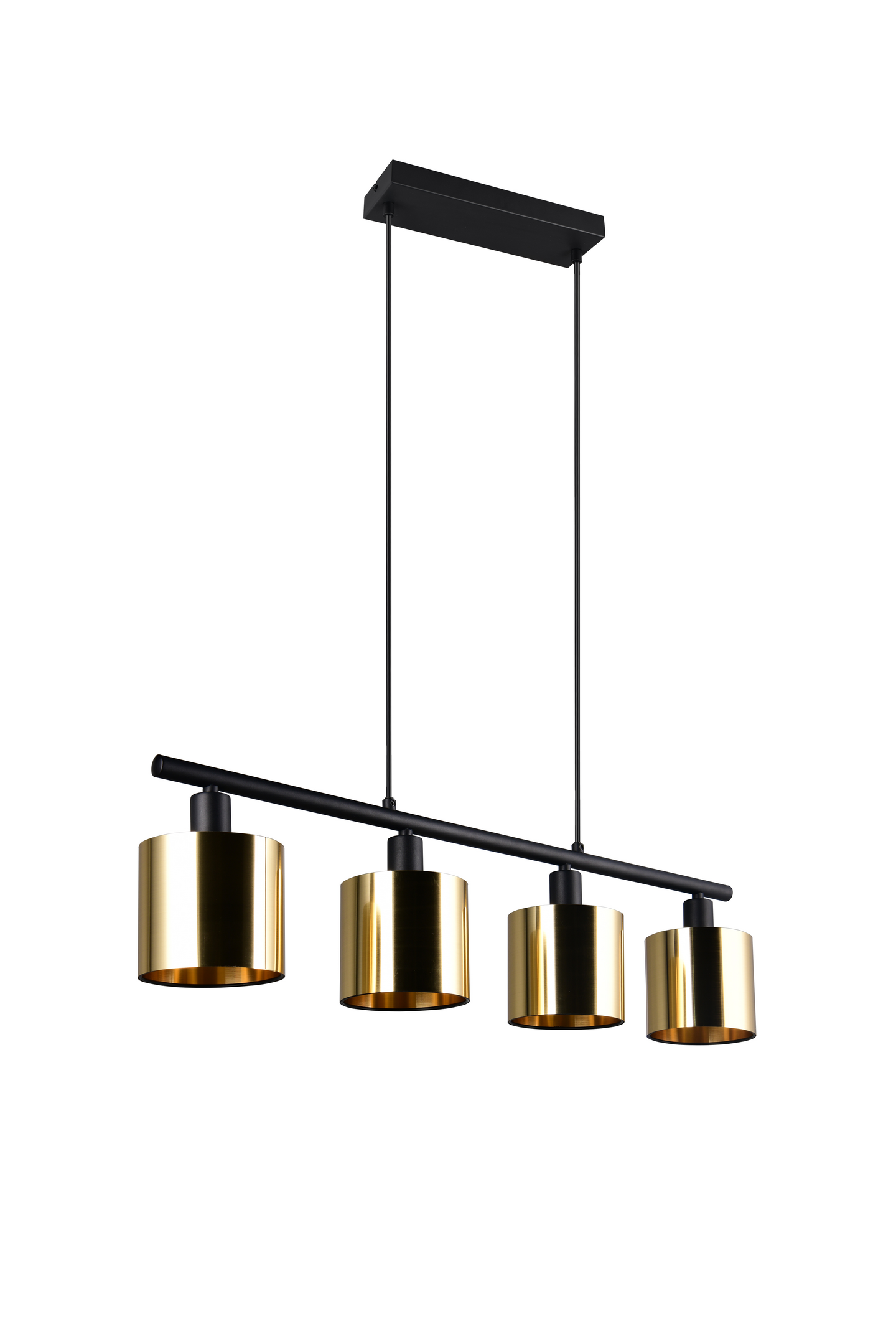 Riippuvalaisin TRIO Jason E14 4-os musta/kulta