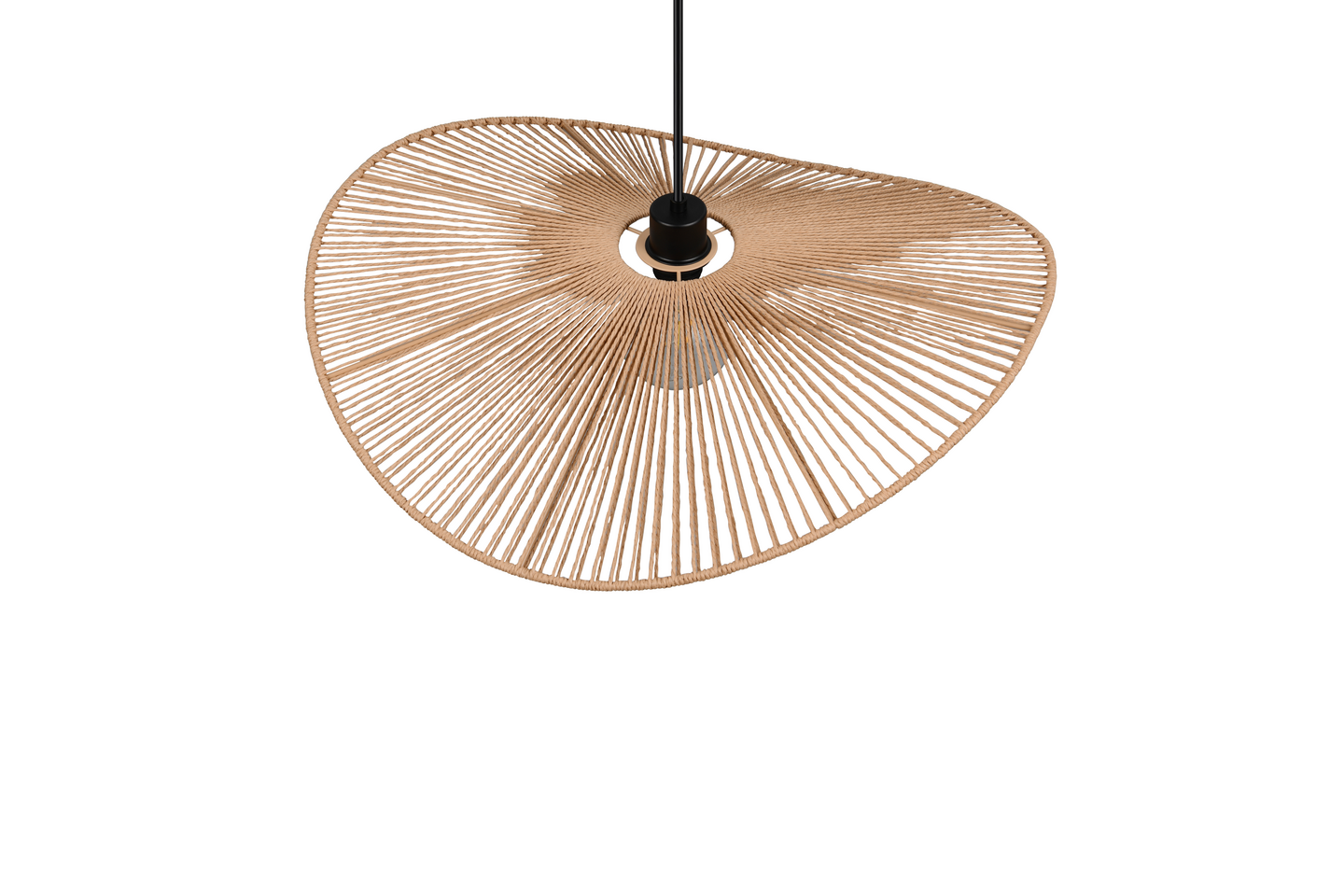 Riippuvalaisin TRIO Laurine E27 58cm ruskea